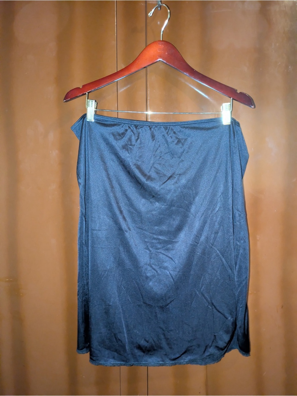 Vassarette Slip Skirt Black